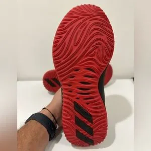 adidas | Shoes | Adidas Dame 4 Ykwtii Blackscarlet And Gold 